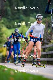 30.09.2024, Lavaze, Italy (ITA): Linda Zingerle (ITA) - Biathlon summer training, Lavaze (ITA). www.nordicfocus.com. © Barbieri/NordicFocus. Every downloaded picture is fee-liable.