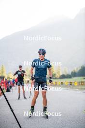 29.08.2024, Bessans, France (FRA): Quentin Fillon-Maillet (FRA) - Biathlon summer training, Bessans (FRA). www.nordicfocus.com. © Authamayou/NordicFocus. Every downloaded picture is fee-liable.