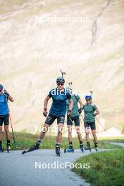 28.08.2024, Bessans, France (FRA): Emilien Jacquelin (FRA) - Biathlon summer training, Bessans (FRA). www.nordicfocus.com. © Authamayou/NordicFocus. Every downloaded picture is fee-liable.