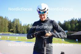 18.07.2024, Lenzerheide, Switzerland (SUI): Campbell Wright (NZL) - Biathlon summer training, Lenzerheide (SUI). www.nordicfocus.com. © Manzoni/NordicFocus. Every downloaded picture is fee-liable.