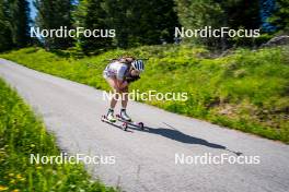 27.06.2024, Lavaze, Italy (ITA): Ida Lien (NOR) - Biathlon summer training, Lavaze (ITA). www.nordicfocus.com. © Barbieri/NordicFocus. Every downloaded picture is fee-liable.