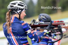 15.09.2024, Lenzerheide, Switzerland (SUI): Jeanne Richard (FRA) - Sommer Nordic Event 2024, Sommer Biathlon Cup, Lenzerheide (SUI). www.nordicfocus.com. © Manzoni/NordicFocus. Every downloaded picture is fee-liable.