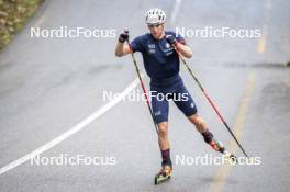 26.08.2024, Martell, Italy (ITA): Didier Bionaz (ITA) - Biathlon summer training, Martell (ITA). www.nordicfocus.com. © Vanzetta/NordicFocus. Every downloaded picture is fee-liable.