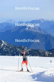 14.10.2024, Ramsau am Dachstein, Austria (AUT): Andreas Kuppelwieser (ITA), coach Team Switzerland - Biathlon summer training, Dachsteinglacier, Ramsau am Dachstein (AUT). www.nordicfocus.com. © Manzoni/NordicFocus. Every downloaded picture is fee-liable.