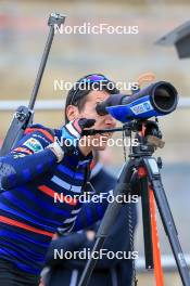 02.07.2024, Premanon, France (FRA): Quentin Fillon Maillet (FRA) - Biathlon summer training, Premanon (FRA). www.nordicfocus.com. © Manzoni/NordicFocus. Every downloaded picture is fee-liable.