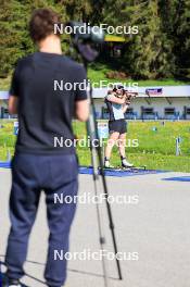 20.05.2024, Lenzerheide, Switzerland (SUI): Lena Haecki-Gross (SUI) - Biathlon summer training, Lenzerheide (SUI). www.nordicfocus.com. © Manzoni/NordicFocus. Every downloaded picture is fee-liable.