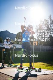 29.09.2024, Lavaze, Italy (ITA): Michela Carrara (ITA) - Biathlon summer training, Lavaze (ITA). www.nordicfocus.com. © Barbieri/NordicFocus. Every downloaded picture is fee-liable.