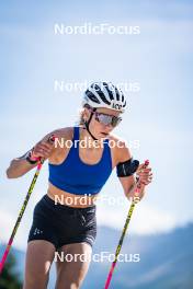 28.06.2024, Lavaze, Italy (ITA): Juni Arnekleiv (NOR) - Biathlon summer training, Lavaze (ITA). www.nordicfocus.com. © Barbieri/NordicFocus. Every downloaded picture is fee-liable.