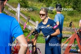 31.07.2024, Lavaze, Italy (ITA): Anna Gandler (AUT) - Biathlon summer training, Lavaze (ITA). www.nordicfocus.com. © Barbieri/NordicFocus. Every downloaded picture is fee-liable.