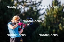 02.09.2024, Font-Romeu, France (FRA): Anna Karin Heijdenberg (SWE) - Biathlon summer training, Font-Romeu (FRA). www.nordicfocus.com. © Authamayou/NordicFocus. Every downloaded picture is fee-liable.