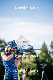 05.09.2024, Font-Romeu, France (FRA): Anna Karin Heijdenberg (SWE) - Biathlon summer training, Font-Romeu (FRA). www.nordicfocus.com. © Authamayou/NordicFocus. Every downloaded picture is fee-liable.