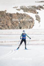 18.06.2024, Tignes, France (FRA): Sophie Chauveau (FRA) - Biathlon summer training, Tignes (FRA). www.nordicfocus.com. © Authamayou/NordicFocus. Every downloaded picture is fee-liable.