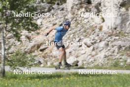 18.06.2024, Correncon-en-Vercors, France (FRA): Quentin Fillon Maillet (FRA) - Biathlon summer training, Correncon-en-Vercors (FRA). www.nordicfocus.com. © Joly/NordicFocus. Every downloaded picture is fee-liable.