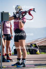 31.07.2024, Lavaze, Italy (ITA): Lisa Osl (AUT) - Biathlon summer training, Lavaze (ITA). www.nordicfocus.com. © Barbieri/NordicFocus. Every downloaded picture is fee-liable.