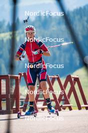 28.06.2024, Lavaze, Italy (ITA): Ingrid Landmark Tandrevold (NOR) - Biathlon summer training, Lavaze (ITA). www.nordicfocus.com. © Barbieri/NordicFocus. Every downloaded picture is fee-liable.