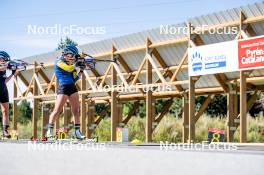 05.09.2024, Font-Romeu, France (FRA): Anna Magnusson (SWE) - Biathlon summer training, Font-Romeu (FRA). www.nordicfocus.com. © Authamayou/NordicFocus. Every downloaded picture is fee-liable.