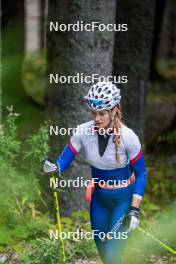 30.09.2024, Lavaze, Italy (ITA): Martina Trabucchi (ITA) - Biathlon summer training, Lavaze (ITA). www.nordicfocus.com. © Barbieri/NordicFocus. Every downloaded picture is fee-liable.