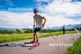 27.06.2024, Lavaze, Italy (ITA): Sturla Holm Laegreid (NOR) - Biathlon summer training, Lavaze (ITA). www.nordicfocus.com. © Barbieri/NordicFocus. Every downloaded picture is fee-liable.