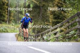 26.08.2024, Martell, Italy (ITA): Dorothea Wierer of Italy - Biathlon summer training, Martell (ITA). www.nordicfocus.com. © Vanzetta/NordicFocus. Every downloaded picture is fee-liable.