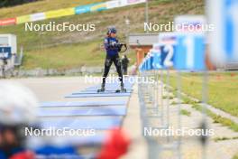 16.09.2024, Lenzerheide, Switzerland (SUI): Lou Jeanmonnot (FRA) - Biathlon summer training, Lenzerheide (SUI). www.nordicfocus.com. © Manzoni/NordicFocus. Every downloaded picture is fee-liable.