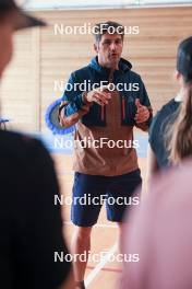 11.06.2024, Premanon, France (FRA): Cyril Burdet (FRA), coach Team France - Biathlon summer training, Premanon (FRA). www.nordicfocus.com. © Manzoni/NordicFocus. Every downloaded picture is fee-liable.