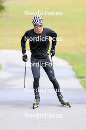 10.09.2024, Lenzerheide, Switzerland (SUI): Niklas Hartweg (SUI) - Biathlon summer training, Lenzerheide (SUI). www.nordicfocus.com. © Manzoni/NordicFocus. Every downloaded picture is fee-liable.