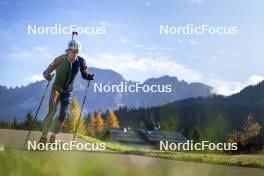 22.10.2024, Lavaze, Italy (ITA): Sturla Holm Laegreid (NOR) - Biathlon summer training, Lavaze (ITA). www.nordicfocus.com. © Vanzetta/NordicFocus. Every downloaded picture is fee-liable.