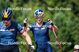 31.07.2024, Lavaze, Italy (ITA): Anna Gandler (AUT) - Biathlon summer training, Lavaze (ITA). www.nordicfocus.com. © Barbieri/NordicFocus. Every downloaded picture is fee-liable.