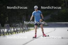 18.06.2024, Correncon-en-Vercors, France (FRA): Emilien Jacquelin (FRA) - Biathlon summer training, Correncon-en-Vercors (FRA). www.nordicfocus.com. © Joly/NordicFocus. Every downloaded picture is fee-liable.