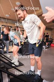 20.05.2024, Lenzerheide, Switzerland (SUI): Joscha Burkhalter (SUI) - Biathlon summer training, Lenzerheide (SUI). www.nordicfocus.com. © Manzoni/NordicFocus. Every downloaded picture is fee-liable.