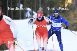 07.11.2024, Davos, Switzerland (SUI): Elisa Gasparin (SUI) - Biathlon training, snowfarming track, Davos (SUI). www.nordicfocus.com. © Manzoni/NordicFocus. Every downloaded picture is fee-liable.