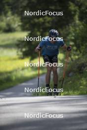 18.06.2024, Correncon-en-Vercors, France (FRA): Quentin Fillon Maillet (FRA) - Biathlon summer training, Correncon-en-Vercors (FRA). www.nordicfocus.com. © Joly/NordicFocus. Every downloaded picture is fee-liable.