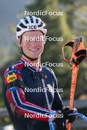 22.10.2024, Lavaze, Italy (ITA): Endre Stroemsheim (NOR) - Biathlon summer training, Lavaze (ITA). www.nordicfocus.com. © Vanzetta/NordicFocus. Every downloaded picture is fee-liable.