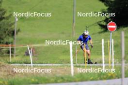 15.07.2024, Lenzerheide, Switzerland (SUI): Vaclav Cervenka (USA) - Biathlon summer training, Lenzerheide (SUI). www.nordicfocus.com. © Manzoni/NordicFocus. Every downloaded picture is fee-liable.