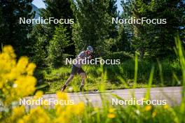 27.06.2024, Lavaze, Italy (ITA): Sivert Guttorm Bakken (NOR) - Biathlon summer training, Lavaze (ITA). www.nordicfocus.com. © Barbieri/NordicFocus. Every downloaded picture is fee-liable.