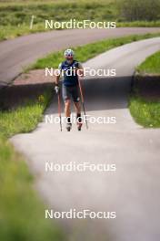 19.06.2024, Lavaze, Italy (ITA): Tommaso Giacomel (ITA) - Biathlon summer training, Lavaze (ITA). www.nordicfocus.com. © Vanzetta/NordicFocus. Every downloaded picture is fee-liable.