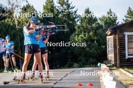 02.09.2024, Font-Romeu, France (FRA): Ella Halvarsson (SWE) - Biathlon summer training, Font-Romeu (FRA). www.nordicfocus.com. © Authamayou/NordicFocus. Every downloaded picture is fee-liable.