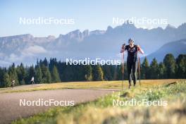 22.10.2024, Lavaze, Italy (ITA): Maren Hjelmeset Kirkeeide (NOR) - Biathlon summer training, Lavaze (ITA). www.nordicfocus.com. © Vanzetta/NordicFocus. Every downloaded picture is fee-liable.