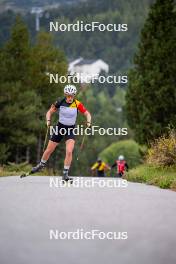 20.09.2024, Font-Romeu, France (FRA): Lotte Lie (BEL) - Biathlon summer training, Font-Romeu (FRA). www.nordicfocus.com. © Authamayou/NordicFocus. Every downloaded picture is fee-liable.