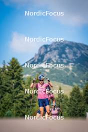 06.08.2024, Lavaze, Italy (ITA): Anna Gandler (AUT) - Biathlon summer training, Lavaze (ITA). www.nordicfocus.com. © Barbieri/NordicFocus. Every downloaded picture is fee-liable.