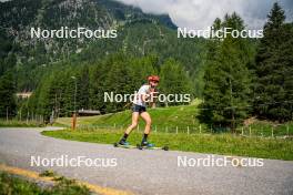 17.07.2024, Martell, Italy (ITA): Lisa Vittozzi (ITA) - Biathlon summer training, Martell (ITA). www.nordicfocus.com. © Barbieri/NordicFocus. Every downloaded picture is fee-liable.