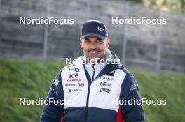 22.10.2024, Lavaze, Italy (ITA): Siegfried Mazet (FRA) - Biathlon summer training, Lavaze (ITA). www.nordicfocus.com. © Vanzetta/NordicFocus. Every downloaded picture is fee-liable.