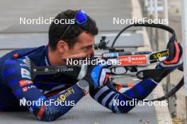 02.07.2024, Premanon, France (FRA): Quentin Fillon Maillet (FRA) - Biathlon summer training, Premanon (FRA). www.nordicfocus.com. © Manzoni/NordicFocus. Every downloaded picture is fee-liable.