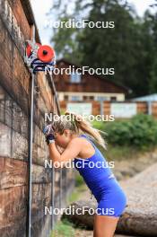 05.09.2024, Lenzerheide, Switzerland (SUI): Ingrid Landmark Tandrevold (NOR) - Biathlon summer training, Lenzerheide (SUI). www.nordicfocus.com. © Manzoni/NordicFocus. Every downloaded picture is fee-liable.