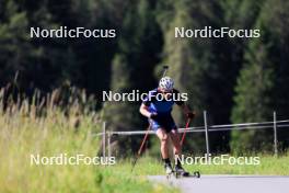 15.07.2024, Lenzerheide, Switzerland (SUI): Bjorn Westervelt (USA) - Biathlon summer training, Lenzerheide (SUI). www.nordicfocus.com. © Manzoni/NordicFocus. Every downloaded picture is fee-liable.