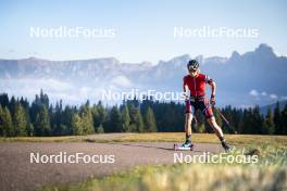 22.10.2024, Lavaze, Italy (ITA): Juni Arnekleiv (NOR) - Biathlon summer training, Lavaze (ITA). www.nordicfocus.com. © Vanzetta/NordicFocus. Every downloaded picture is fee-liable.