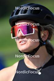 18.07.2024, Lenzerheide, Switzerland (SUI): Grace Castonguay (USA) - Biathlon summer training, Lenzerheide (SUI). www.nordicfocus.com. © Manzoni/NordicFocus. Every downloaded picture is fee-liable.