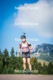 06.08.2024, Lavaze, Italy (ITA): Anna Juppe (AUT) - Biathlon summer training, Lavaze (ITA). www.nordicfocus.com. © Barbieri/NordicFocus. Every downloaded picture is fee-liable.