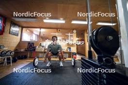 27.08.2024, Martell, Italy (ITA): Tommaso Giacomel (ITA) - Biathlon summer training, Martell (ITA). www.nordicfocus.com. © Vanzetta/NordicFocus. Every downloaded picture is fee-liable.