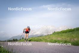 19.06.2024, Lavaze, Italy (ITA): Dorothea Wierer (ITA) - Biathlon summer training, Lavaze (ITA). www.nordicfocus.com. © Vanzetta/NordicFocus. Every downloaded picture is fee-liable.